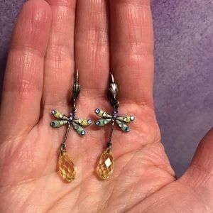 Cute hand made vintage earrings